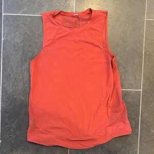 Lululemon Athletica red tank in great shape